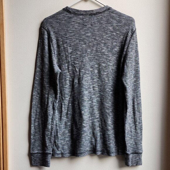 Express Gray Waffle Knit Jersey Size Medium - Picture 14 of 14